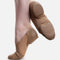 Bloch Neo-Flex Leather Slip-On Jazz Shoes, Tan • S0495