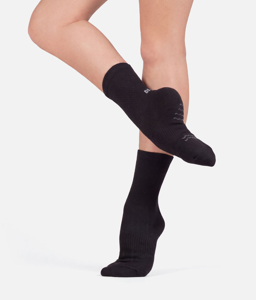 BLOCHSOX Crew Length Dance Socks • Contemporary, Lyrical & Jazz - A1200