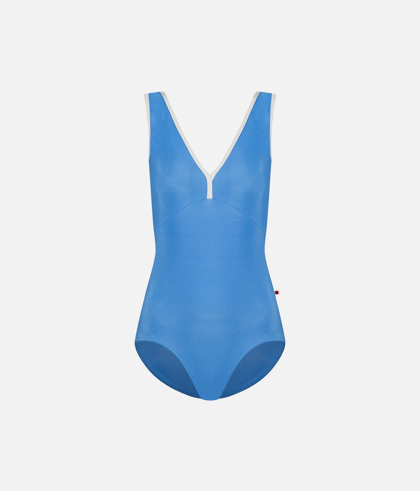 Women's Premium Ballet Leotard, Open V-Back Style - ALICIA SKY