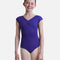Girls Cap Sleeve Ballet Leotard, Back & Front Ruche - ARIOSO