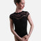 Open Back Cap Sleeve Leotard for Ballet & Dance - ARLETTE