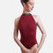 High Neck Dance Leotard, Open Back AVERY