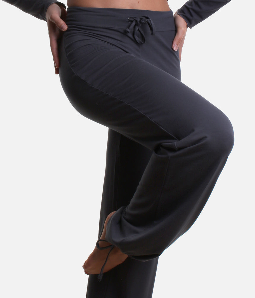 AYANA Warm-Up Pants – Soft Bamboo with Adjustable Fit
