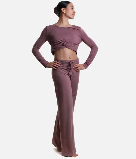 AYANA Warm-Up Pants – Soft Bamboo with Adjustable Fit