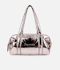 Large Metallic Ballet Bag • Copper Pink Duffle, Lightweight - B0233NB