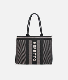 Medium Knit Tote, Lightweight Luxury Shoulder Bag - B0394