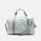 Metallic Star Duffle, Dance Bag With Shoe Pocket - B323
