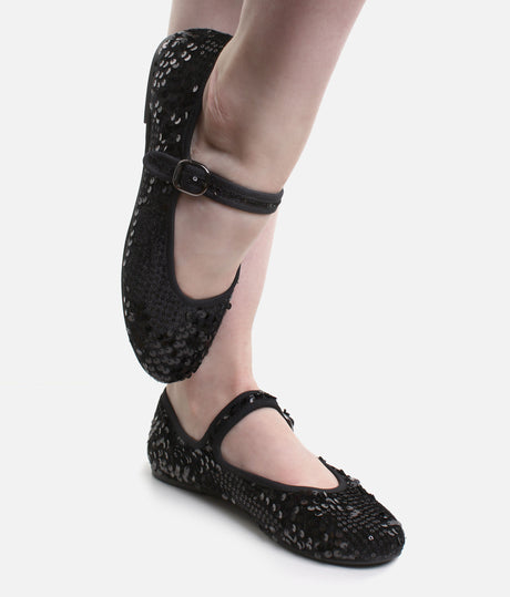 Sacial Dancing Shoes, Soft Flexible Flats for Dancers - BALLERINA