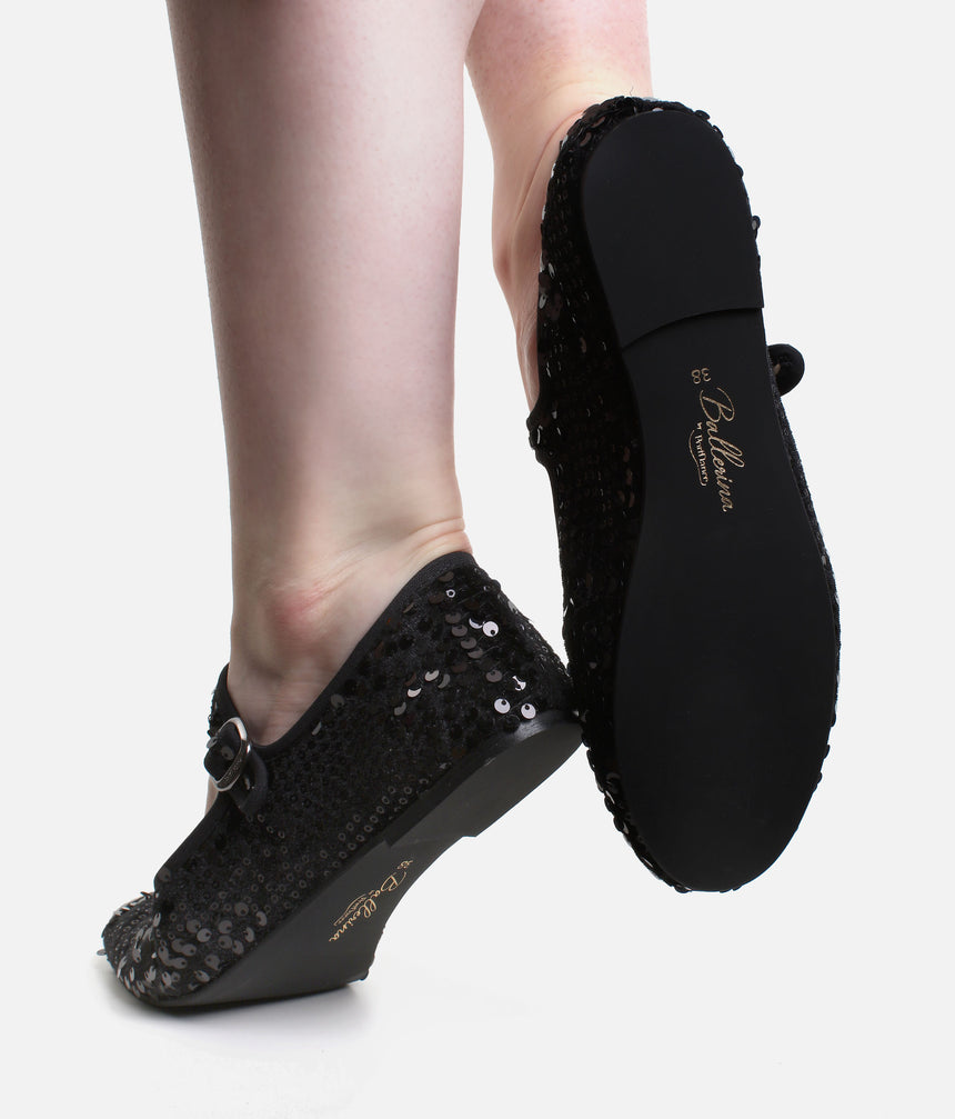 Sacial Dancing Shoes, Soft Flexible Flats for Dancers - BALLERINA