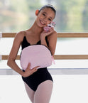 Quilted Dance Cosmetic Bag, Compact & Chic - BC004