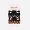 Recycled Large Claw Clips for All Hair Types - Matte Grip, 2pc Hair Clip Set