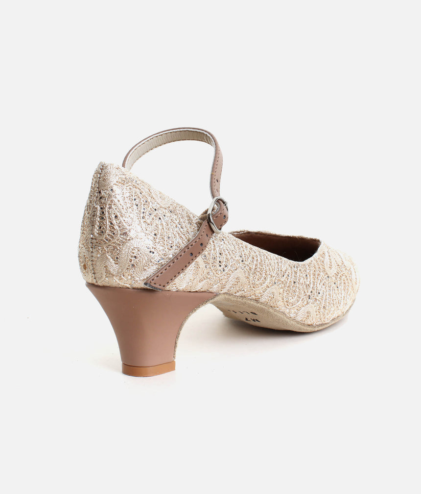 Ballroom Dance Shoes with Low Heels - BL116