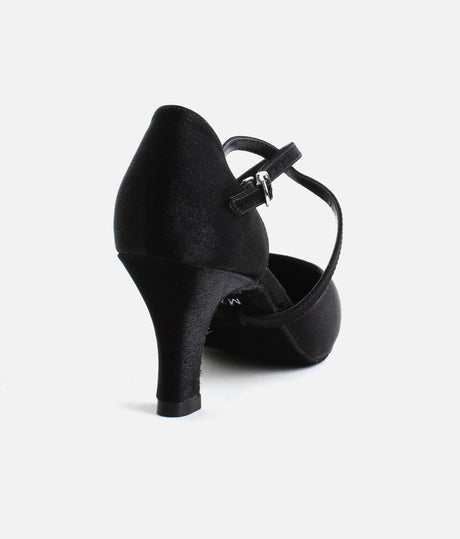 Satin Dance Shoes, Ballroom Shoes - BL156