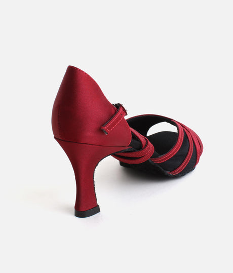 Satin Dance Shoes, Ballroom Dancing Shoes - BL162