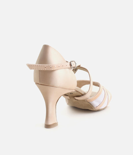 Satin Dance Shoes, Ballroom Dancing Shoes - BL162
