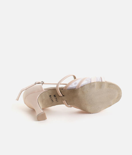 Satin Dance Shoes, Ballroom Dancing Shoes - BL162