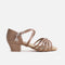 MAMBO Juvenile Leather Latin Dance Shoes, Duo Sole - BL301