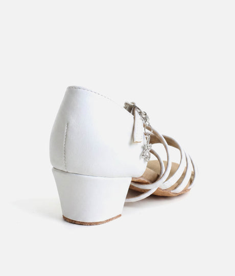 MAMBO Beginner Latin Dance Shoes, Low Heel Duo Sole - BL300