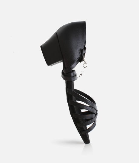 MAMBO Leather Latin Dance Shoes, Beginner Low Heel Dance Shoes - BL301