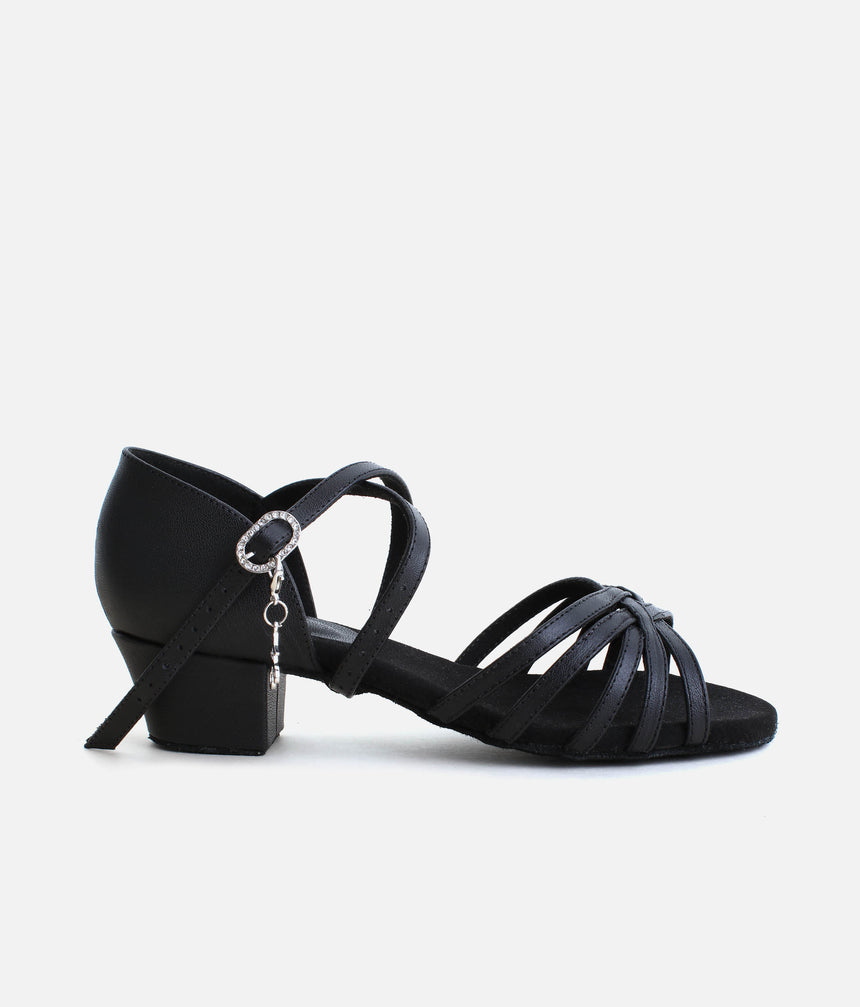 MAMBO Leather Latin Dance Shoes, Beginner Low Heel Dance Shoes - BL301