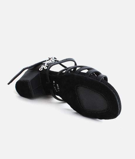MAMBO Leather Latin Dance Shoes, Beginner Low Heel Dance Shoes - BL301