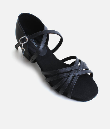 MAMBO Leather Latin Dance Shoes, Beginner Low Heel Dance Shoes - BL301