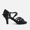 CHA CHA Satin Sandal for Latin Dance, 3" Heel & Hybrid Sole - BL304