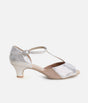 Open Toe Ballroom Shoe, T-Bar - BL33