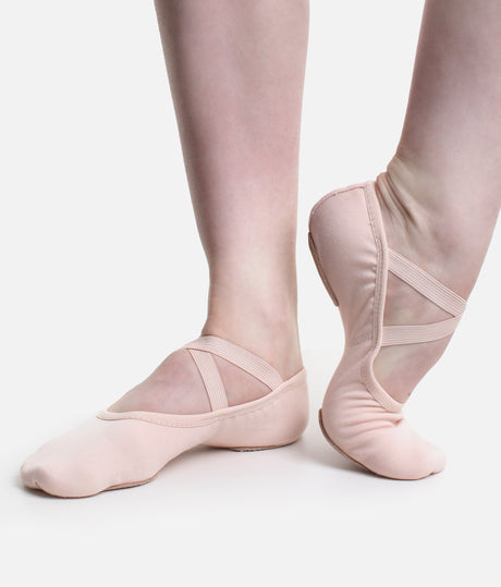 PERFORMA Stretch Canvas Ballet Shoes with Arch Support - S0284