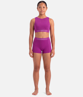 Girls Grace Logo Dance Shorts • Orchid - CR90016