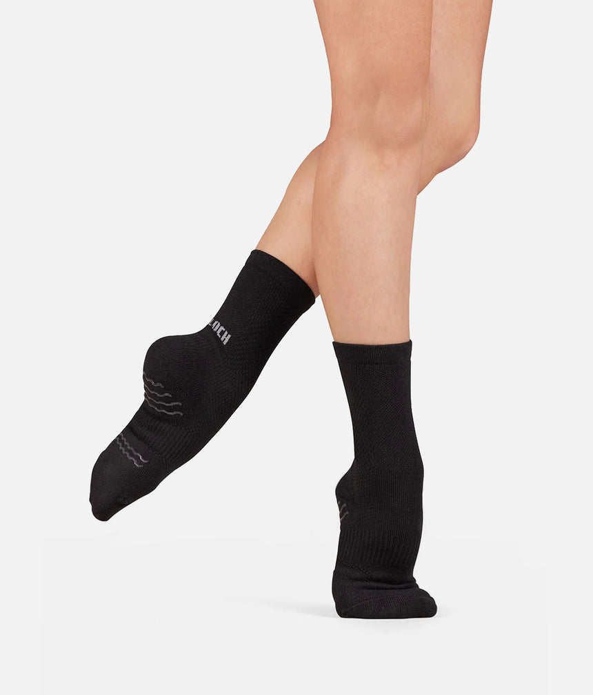 BLOCHSOX Crew Length Dance Socks • Contemporary, Lyrical & Jazz - A1200