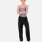 Girls Velvet Sweatpant, Cozy Dance Warm-Up with High Waist & Pockets - CP80004