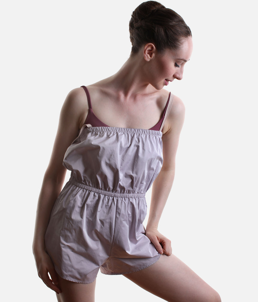 Bullet Pointe Pull-On Micro Romper • Lightweight Ballet Warm-Up