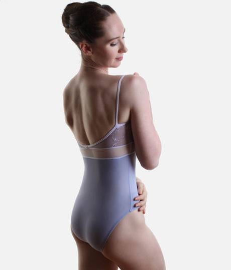 BRIGID DI Violetta • Luxury Camisole Embroidered Ballet Leotard