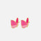 Girls Clip On Earrings, Glitter Butterfly - Cutie