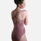 LUCILIA Camisole Ballet Leotard with Mesh Detail Back - BY63