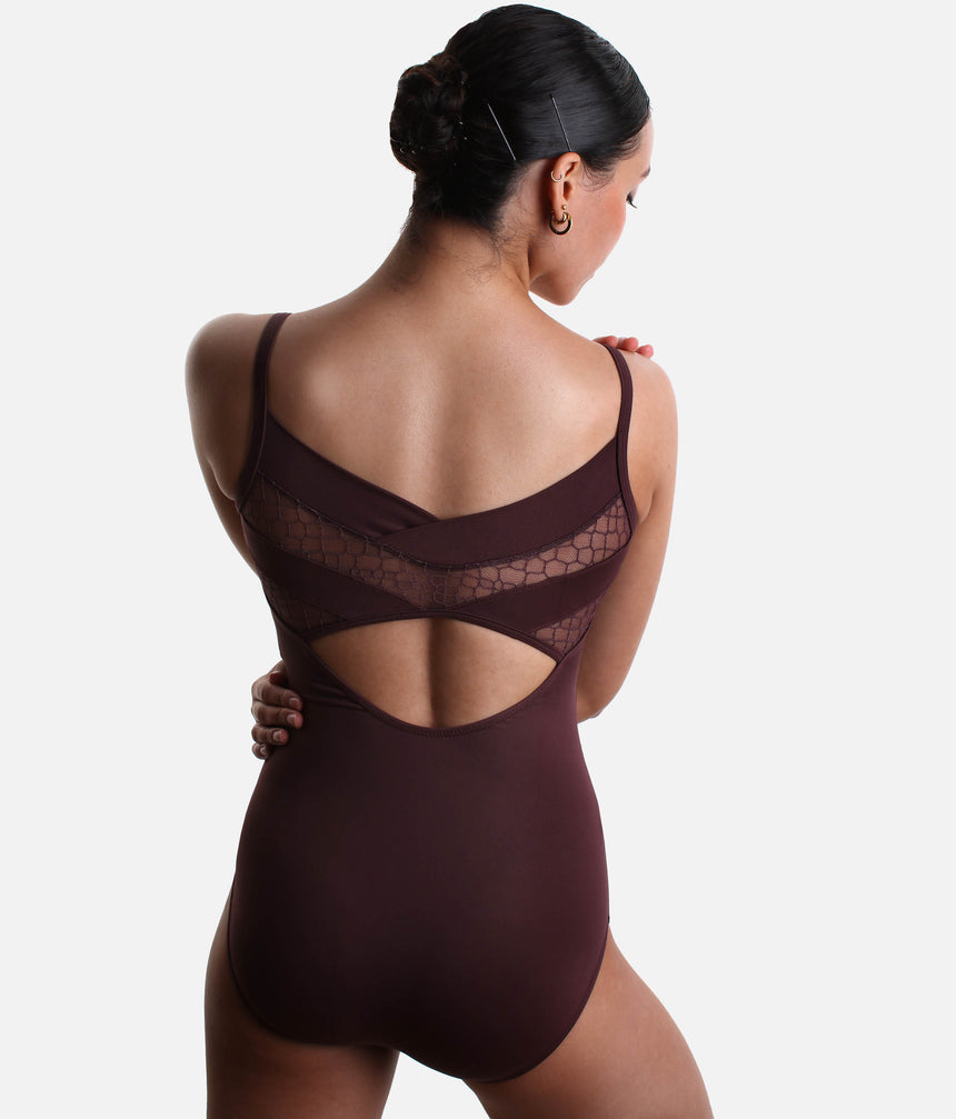 RAVENA Ballet Leotard, Soft Microfiber Camisole Fit - BY64