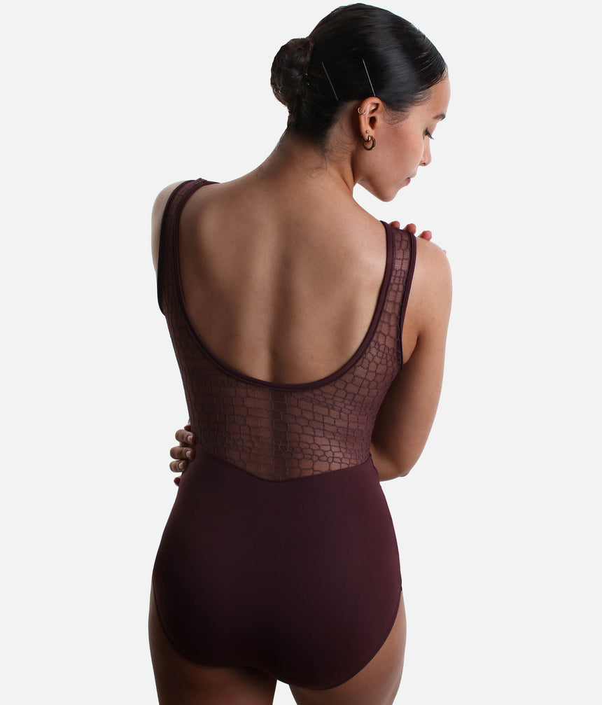 SUELI Studio Dance Leotard with Elegant High Neck Fit - BY68