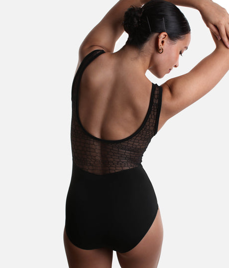 SUELI Studio Dance Leotard with Elegant High Neck Fit - BY68