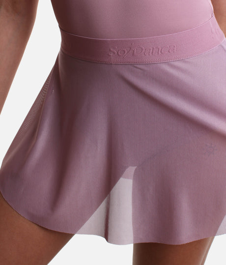 NARA Mesh Pull-On Ballet Skirt, Dance Class Essential - BY78