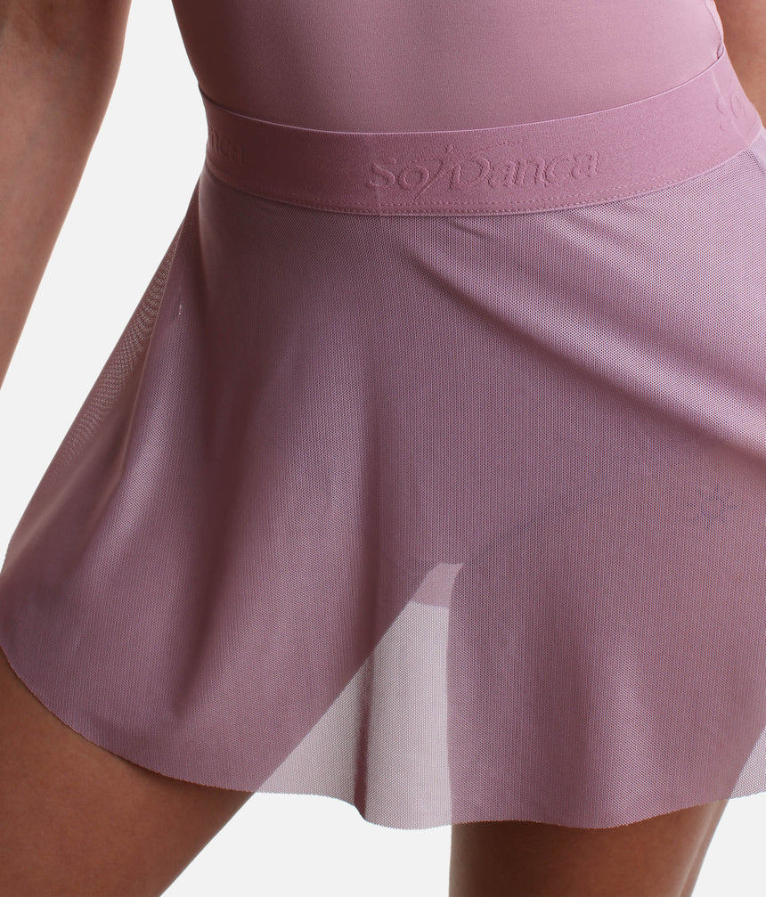 NARA Mesh Pull-On Ballet Skirt, Dance Class Essential - BY78
