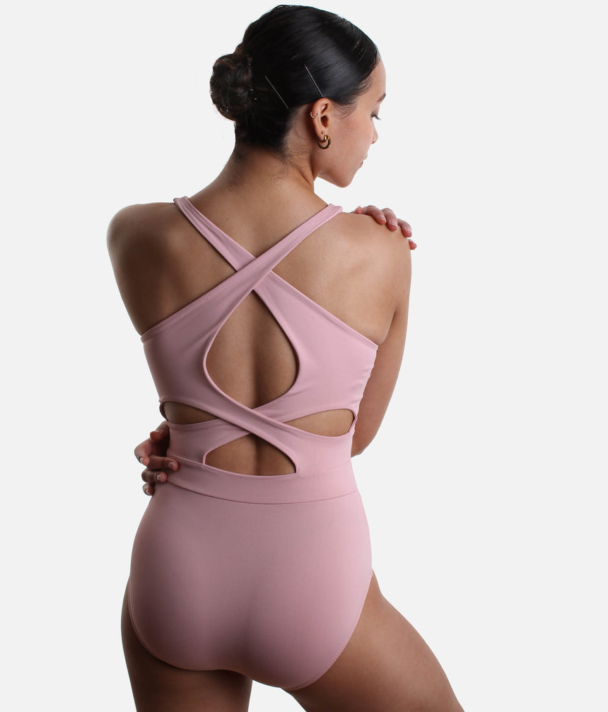 VAL Dance Leotard, Modern Cross Strap Ballet Leotard - BY72