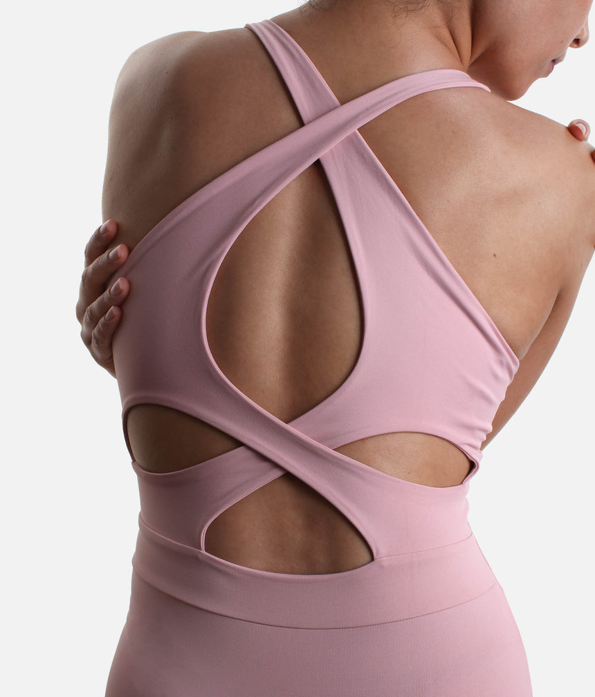 VAL Dance Leotard, Modern Cross Strap Ballet Leotard - BY72