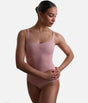 YOHANA Camisole V-Neck Leotard, Professional Studio Look - BY73