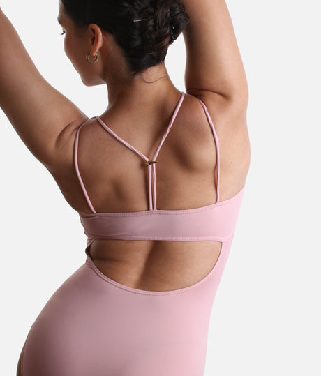 YOHANA Camisole V-Neck Leotard, Professional Studio Look - BY73