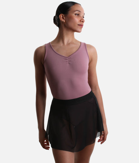NARA Mesh Pull-On Ballet Skirt, Dance Class Essential - BY78