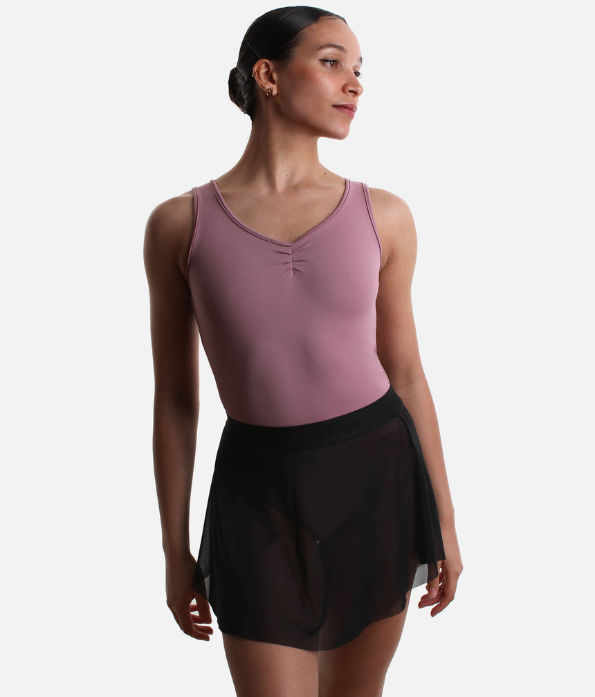 NARA Mesh Pull-On Ballet Skirt, Dance Class Essential - BY78