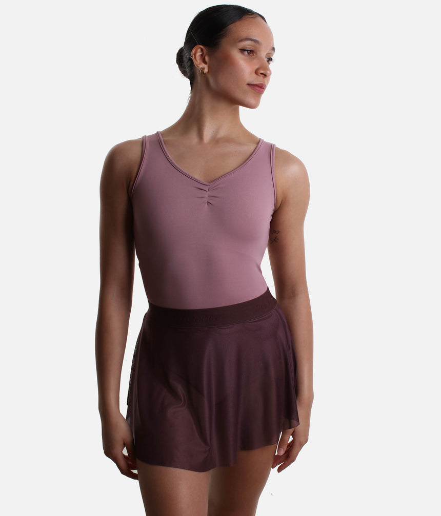NARA Mesh Pull-On Ballet Skirt, Dance Class Essential - BY78