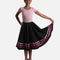 Girls Character Dance Skirt - RAD & ISTD Approved with 3 Ribbon Stripes