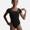 Girls Mei Cap Sleeve Leotard, Sweetheart Neck & Floral Mesh Back - CL20003